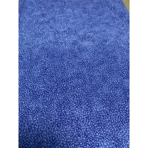 Blue Patterned Cotton Fabric 42" Wide 1/2 Yard Sewing Quilting DIY Projects USA - Picture 4 of 5